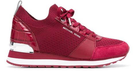 michael kors red tennis shoes|michael kors tennis shoes girls.